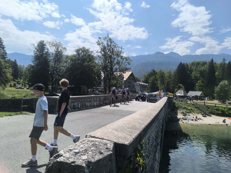 janezov-most, ribcev-laz, promet, bohinjsko-jezero