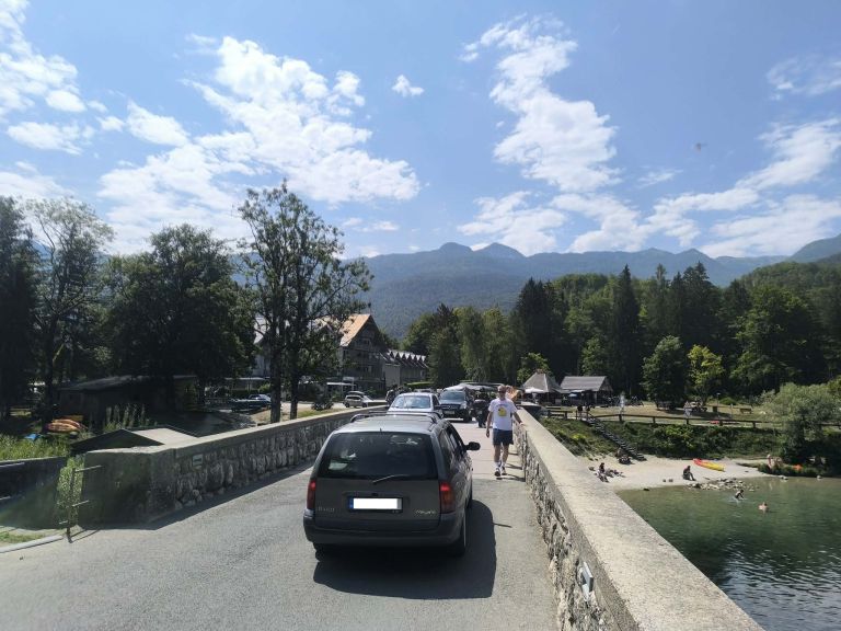 janezov-most, ribcev-laz, promet, bohinjsko-jezero
