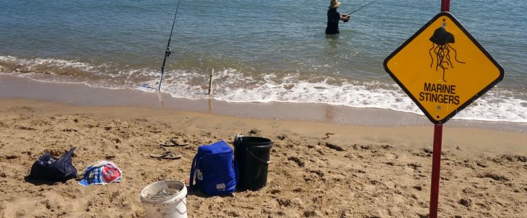 plaža Tajska prepoved kopanja