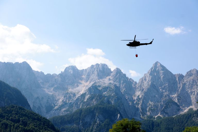 kranjska-gora, pozar