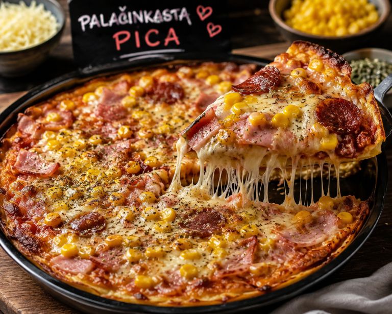 Palačinkasta pica iz pečice