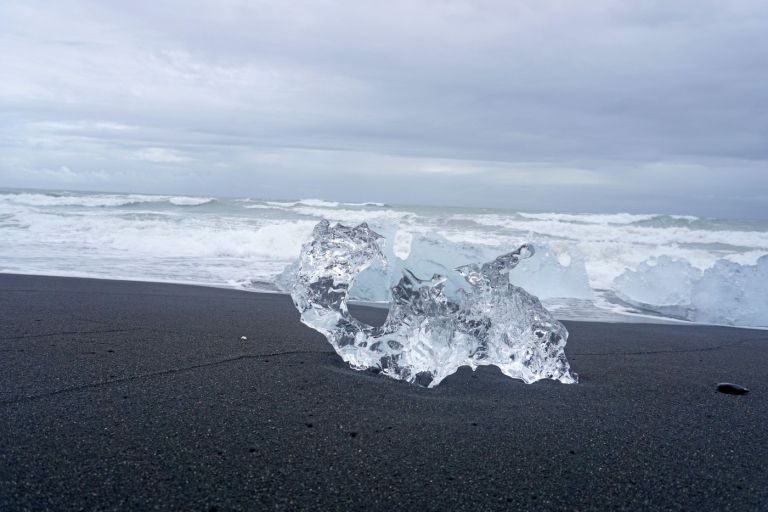 diamantna-plaza, islandija, jokulsarlon