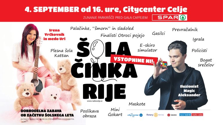 solacinkarije, novi-tednik, radio-celje, prireditev, solsko-leto, dobrodelnost