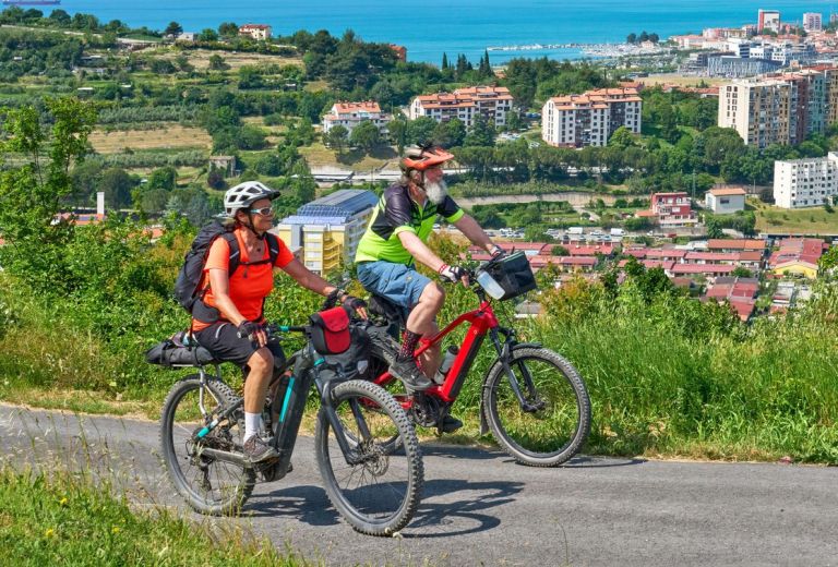 električno kolo Koper kolesar