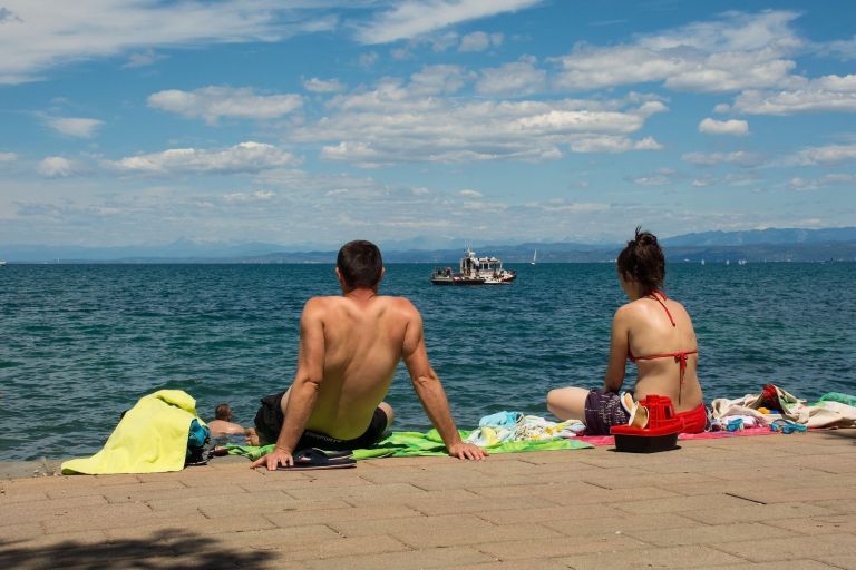 Izola morje plaža koplaca