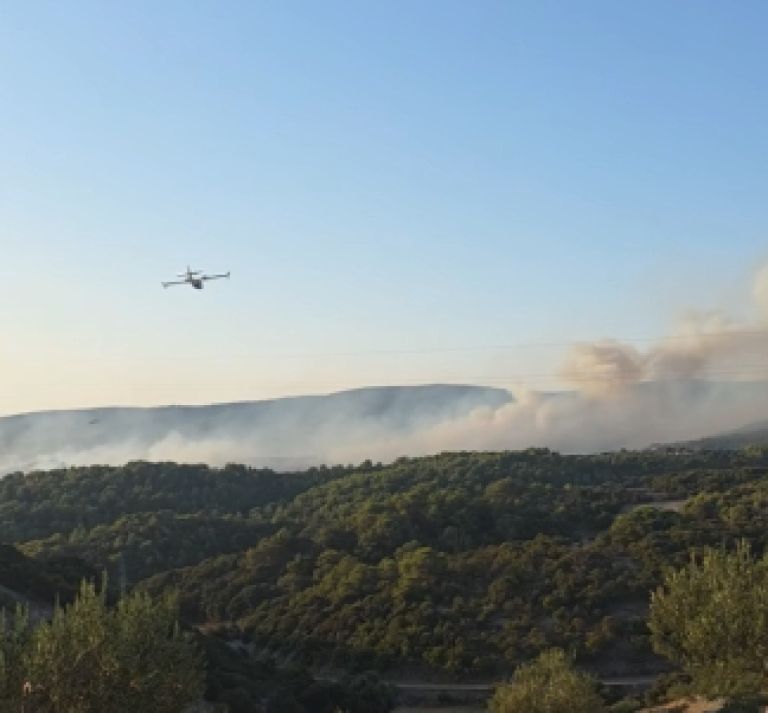 požar, brač