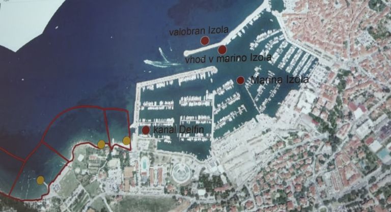izola, plaze, onesnazenje