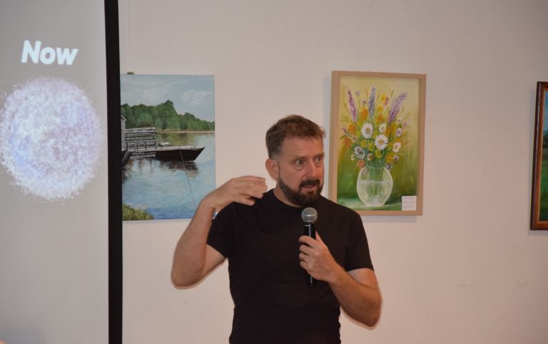 primož-kajdič, gneča-v-vesolju, pišk