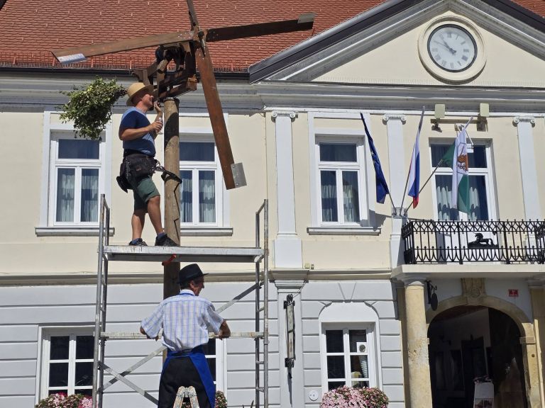 klopotec, postavitev-klopotca, ljutomer
