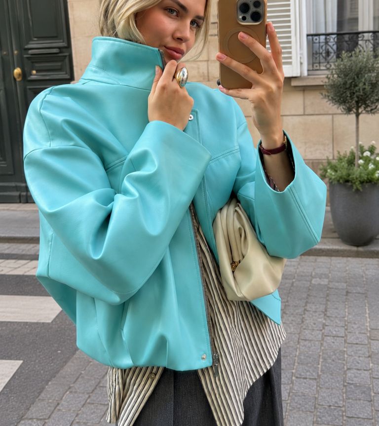 Tiffany blue, jakna