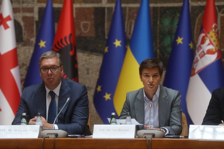 aleksandar vučić, ana brnabić