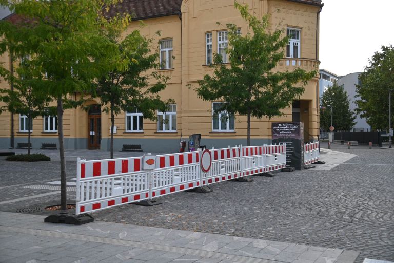 slovenska-ulica, murska-sobota, zapora, zapora-ceste, festival-sunke-in-gibanice