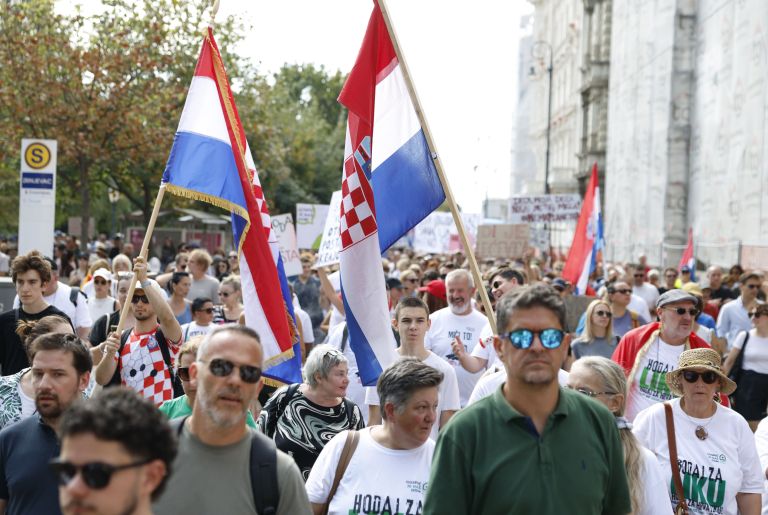 zagreb, protest