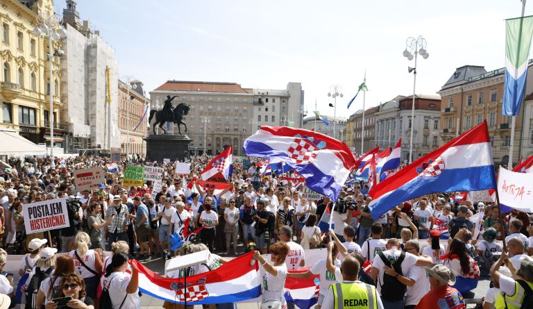 zagreb, protest