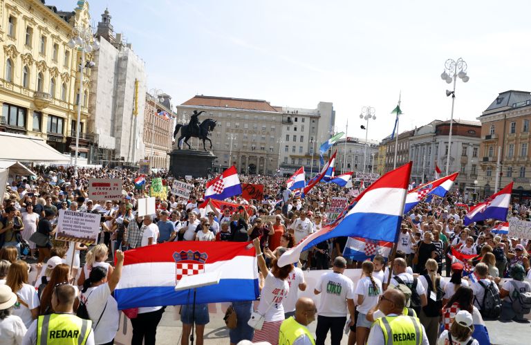 zagreb, protest