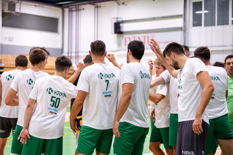 Odbojkarji Krke se pripravljajo na novo sezono