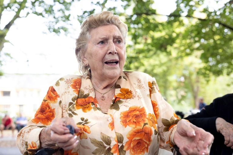 Mimi Pučko je pri 96 letih zaplesala s hčerjo
