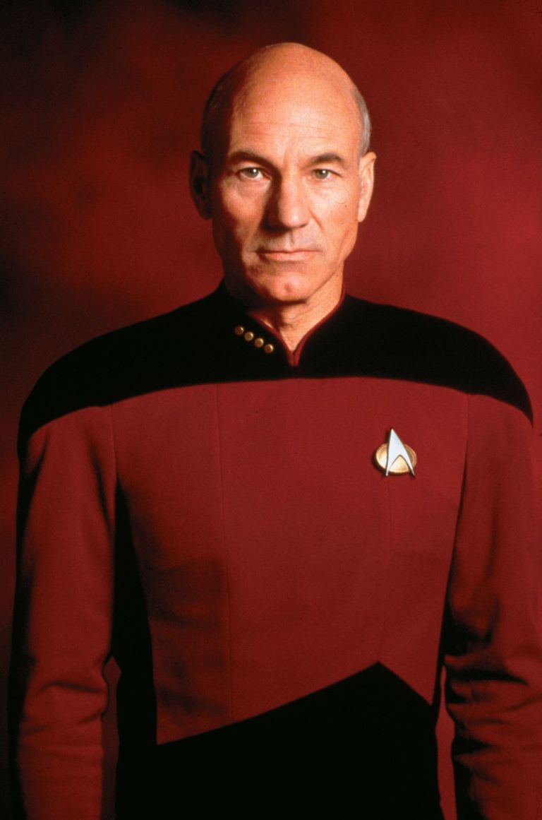 Patrick Stewart je Jean-Luca Picarda oblikoval povsem drugače od Kirkovega kapitana – kot umirjenega