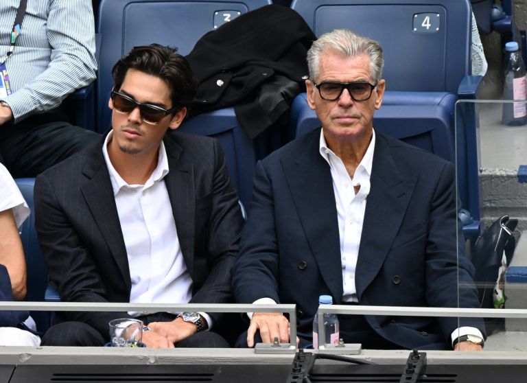 Pierce Brosnan, sin Paris Brosnan