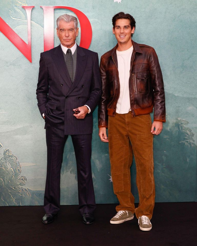 Pierce Brosnan, sin Paris Brosnan