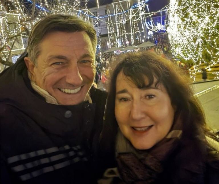 Borut Pahor, Tanja Pečar