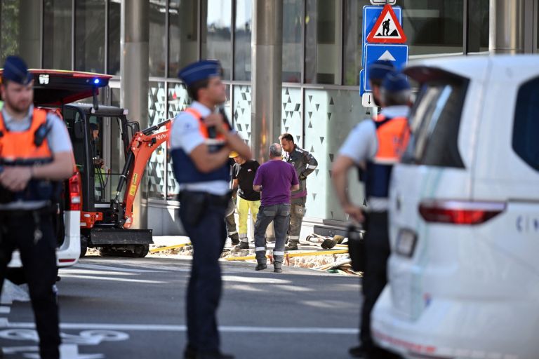bruselj, policija