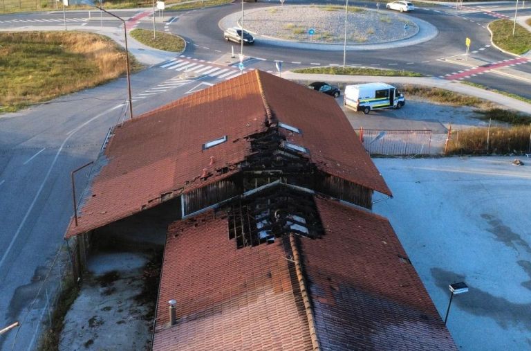 vandalizem, dobruska-vas, pozig