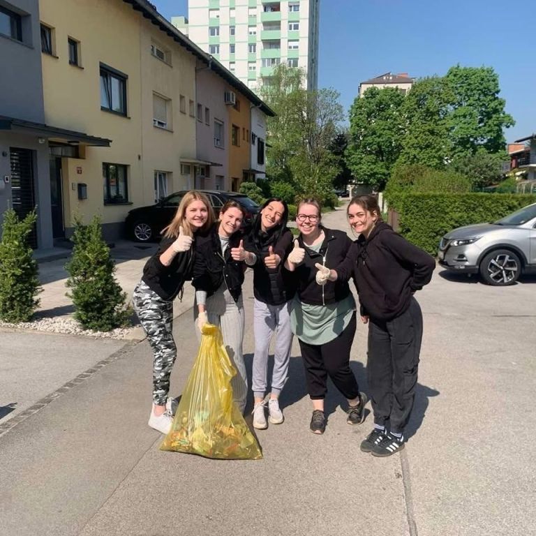 popravljalnica, cistilna-akcija