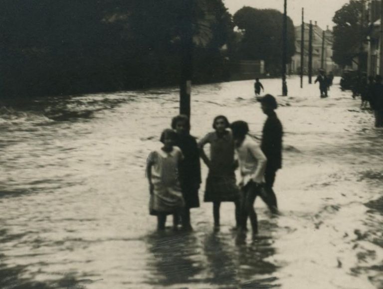 poplave 1926, tržaška cesta
