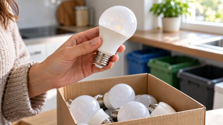 led-sijalke, reciklaza, locevanje-odpadkov, zarnica