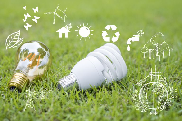 led-sijalke, reciklaza, locevanje-odpadkov, zarnica