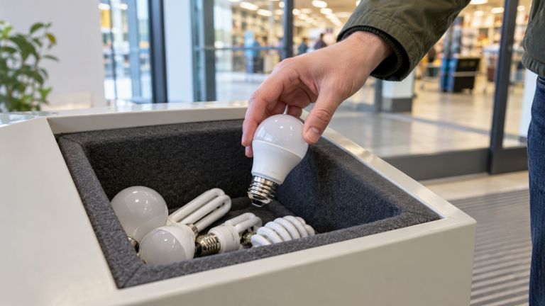 led-sijalke, reciklaza, locevanje-odpadkov, zarnica
