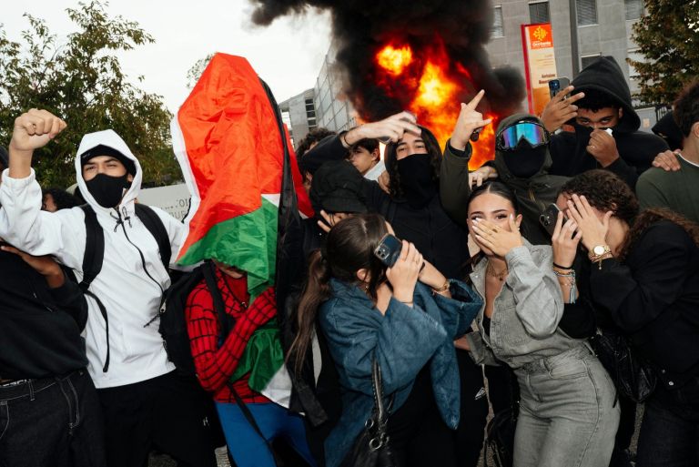 protesti-dijakov-francija, protesti, francija, dijaki