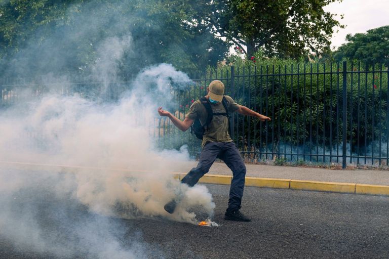 protesti, dijaki, franci