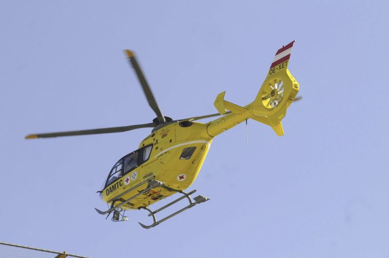 helikopter, avstrija, reševalni