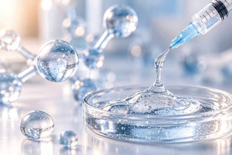 Hialuronski gel in laboratorijski svetlobi.png