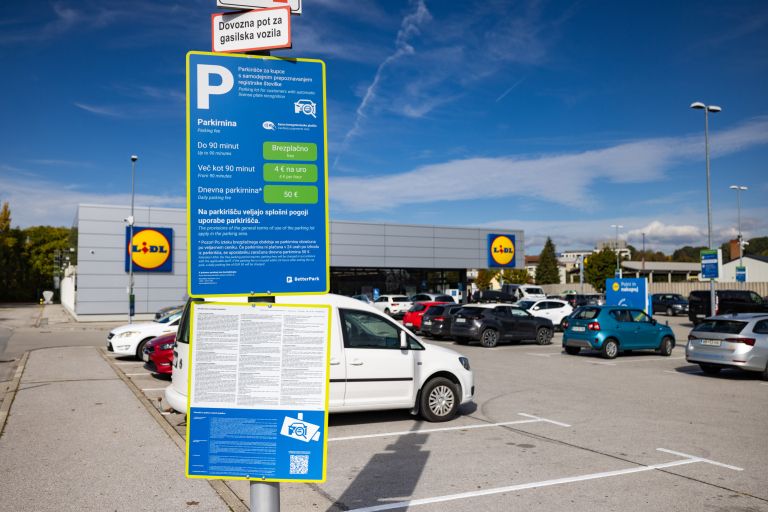 lidl, parkiranje, inspekcija
