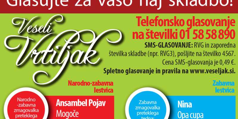 Imamo rezultate in nove zmagovalce!