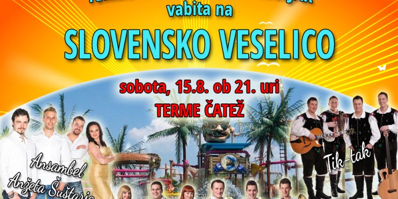 Video: To soboto vsi na veselico v terme Čatež