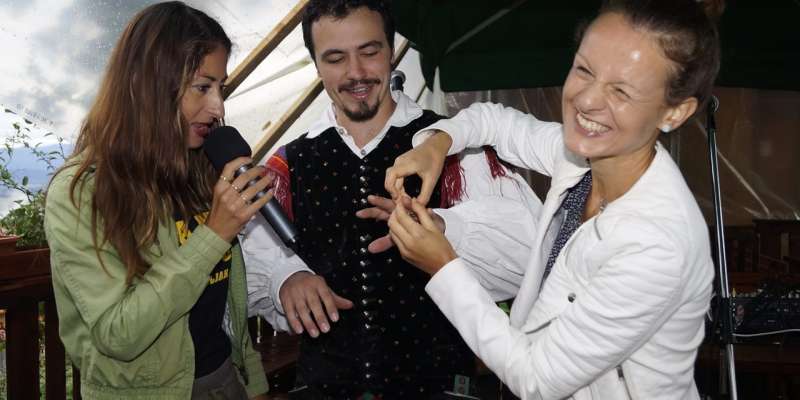 FOTO: Veseljakov ni zmotil niti dež