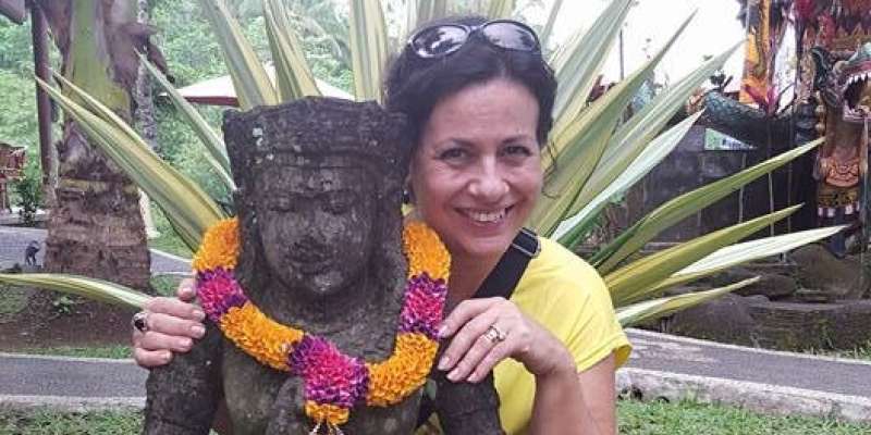 Darja Švajger za abrahama na Bali!