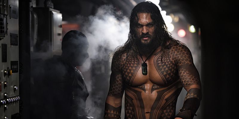 Jason Momoa v filmi Aquaman