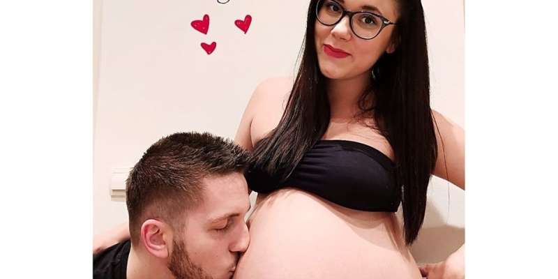 Slovenska pevka delila prelepo nosečniško fotografijo