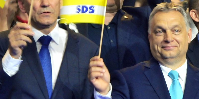 Viktor Orban, Janez Janša