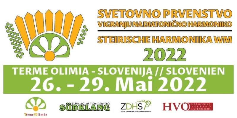 Svetovno prvenstvo v igranju na diatonično harmoniko letos v Sloveniji