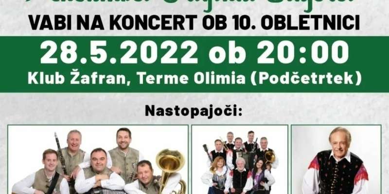 Original Štajerci vabijo na koncert ob 10. obletnici delovanja