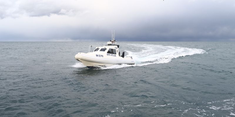hrvaška policija, policijski čoln
