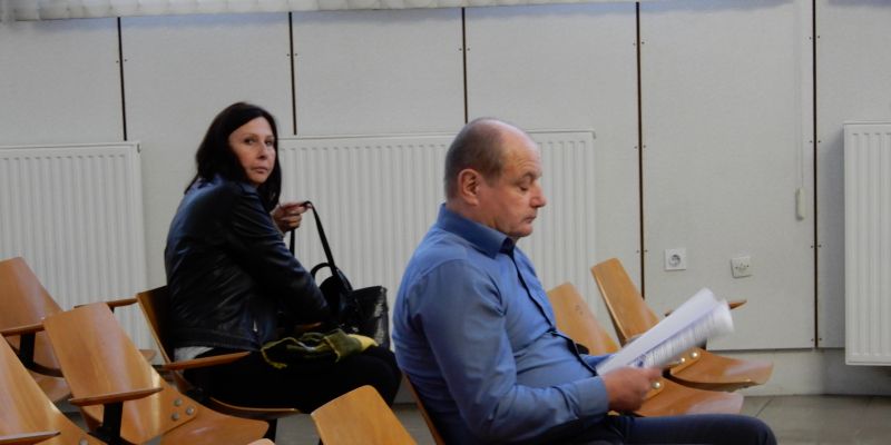 Tomaž Ročnik in nekdanja direktorica Klasja Dragica Veršič