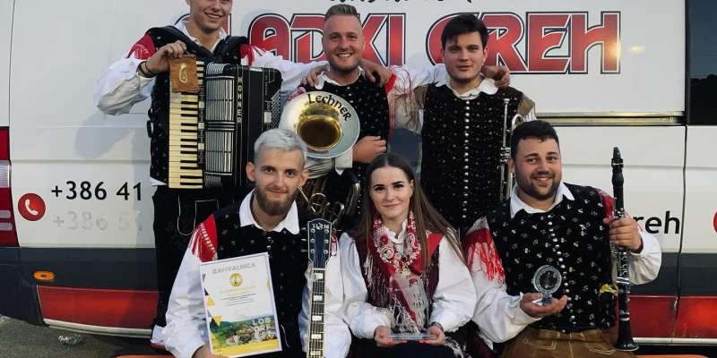 Hrvaški Festival Loborfest osvojil Ansambel Sladki greh