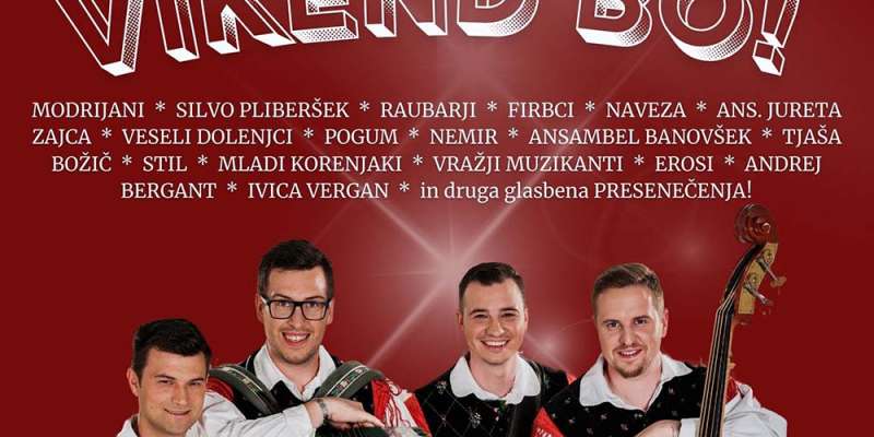 Približuje se koncert ob 15-letnici Ansambla Vikend